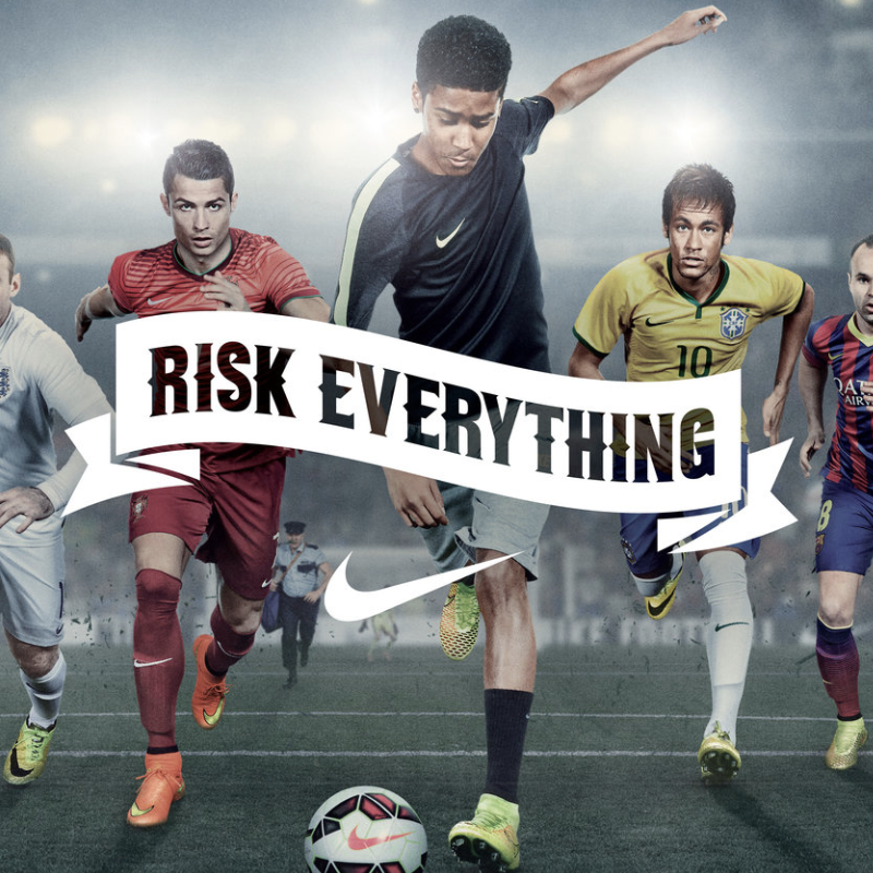 Additional campaign visual for Nike Winner Stays